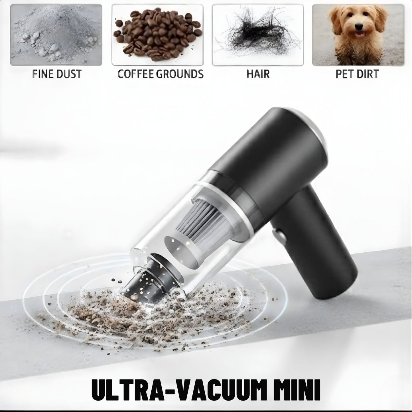 Vacuum Suction Cleaner- Portable Air Duster Wireless