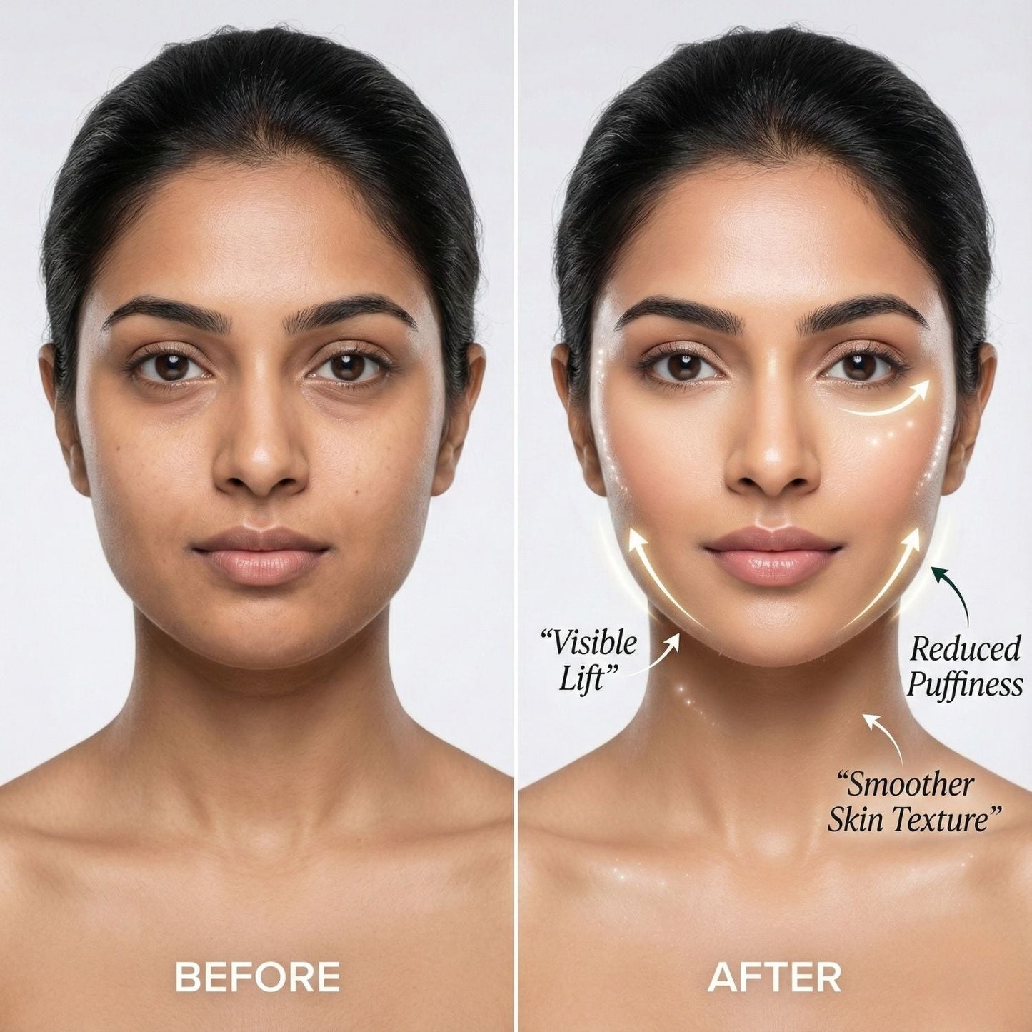 2 In 1 Anti Wrinkles  Facial Massager For Skin Care