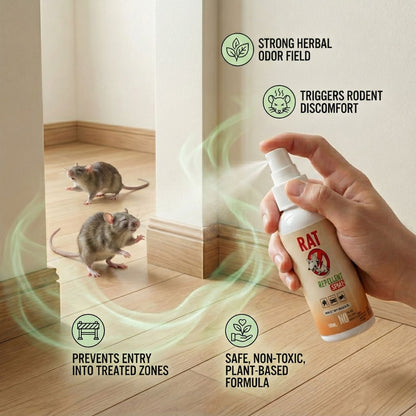 Rat Repellent Spreay 50ML (Pack of 3)