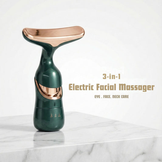 2 In 1 Anti Wrinkles  Facial Massager For Skin Care
