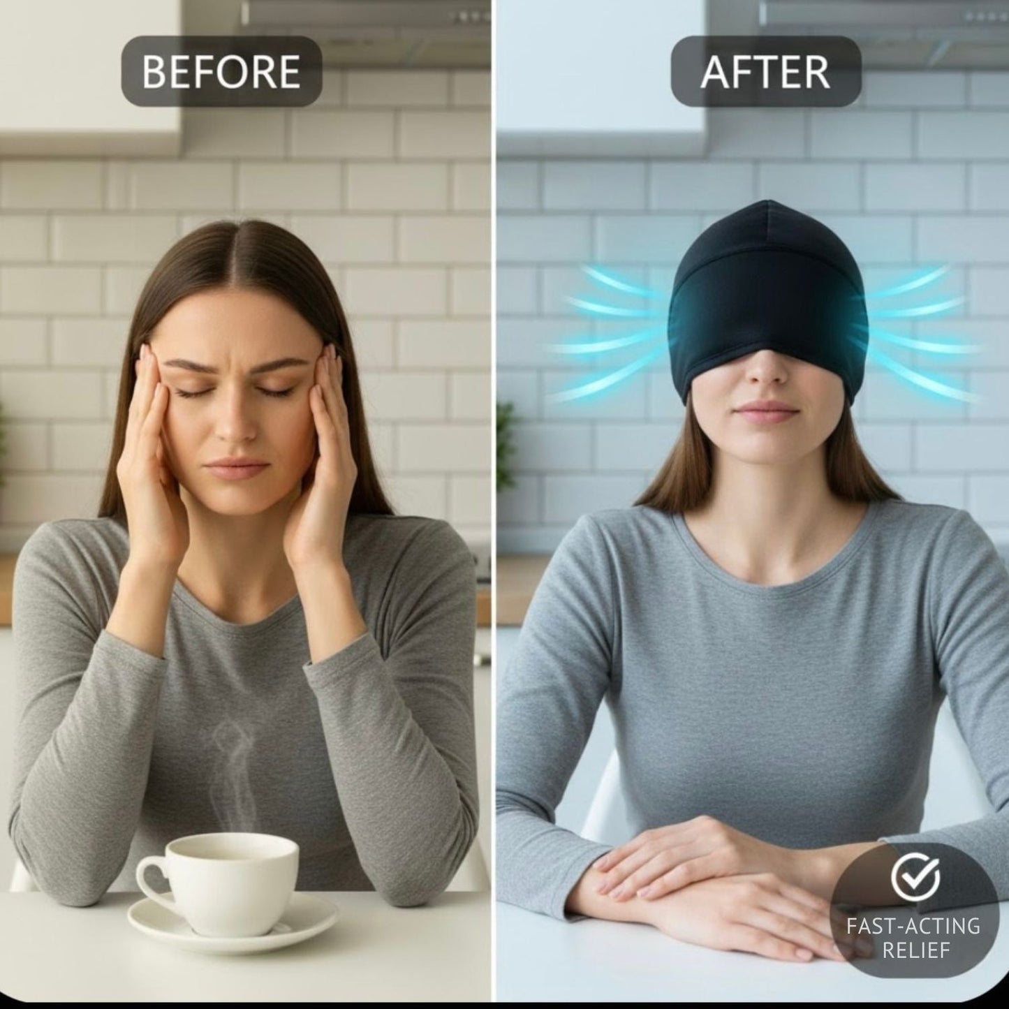 Magic secret Migraine and Headache Relief Cap