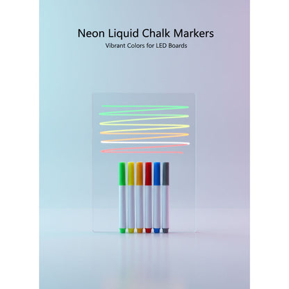 3D LED Light Glass Acrylic Writing pad